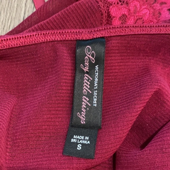Victoria’s Secret red babydoll lingerie set small - Picture 14 of 15